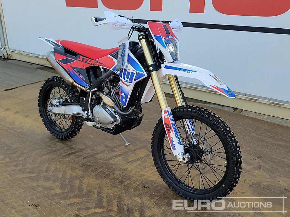 Motorcycle Unused 2025 Apollo Storm 300cc Motorcross Bike, 21" Front, 18" Rear Tyres, Electric Start, Air Cooled, Hydraulic Suspension, Disc Brakes, Lighting Kit (UNASSEMBLED): picture 7