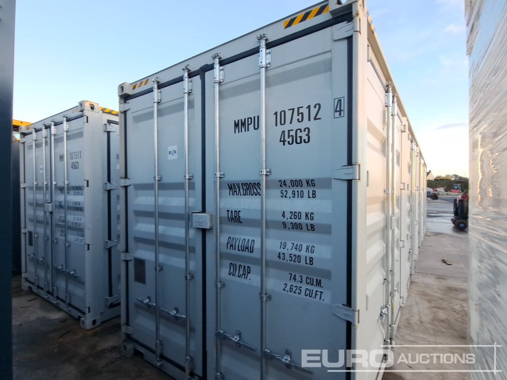Unused 2025 CTN 40' Container, 4 Side Doors (Cannot Be Reconsigned) - Shipping container: picture 1 Unused 2025 CTN 40' Container, 4 Side Doors (Cannot Be Reconsigned) - Shipping container: picture 1