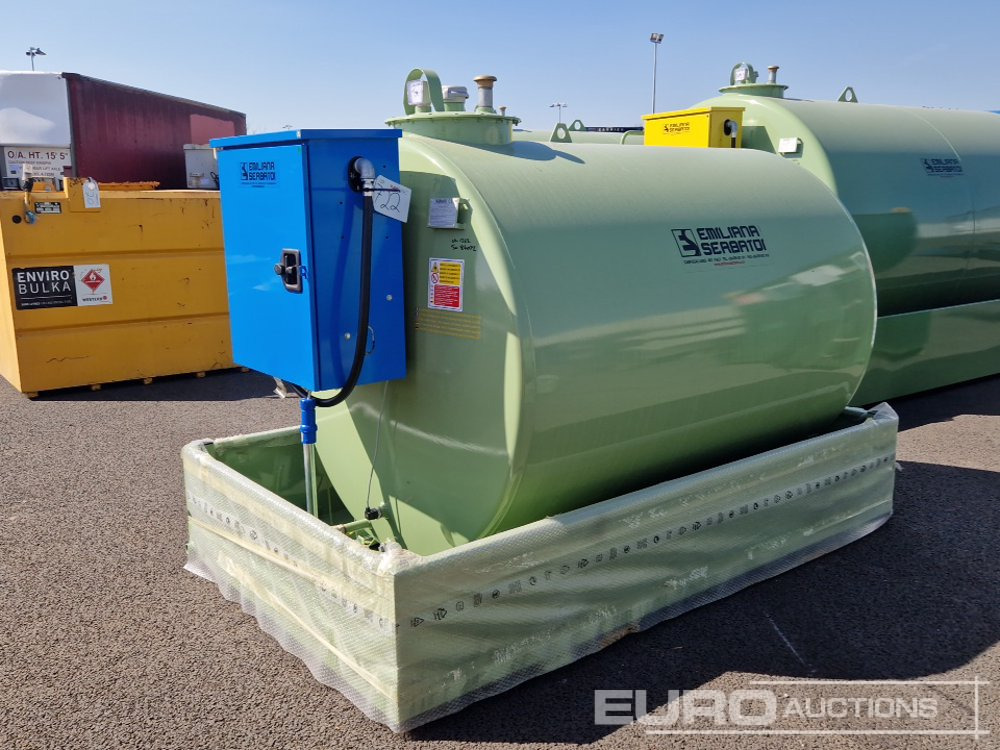 Unused 2025 Emiliana Serbatoi TF3/50 3000 Litre Fuel Tank, Meter, 240 Volt Pump - Storage tank: picture 1 Unused 2025 Emiliana Serbatoi TF3/50 3000 Litre Fuel Tank, Meter, 240 Volt Pump - Storage tank: picture 1
