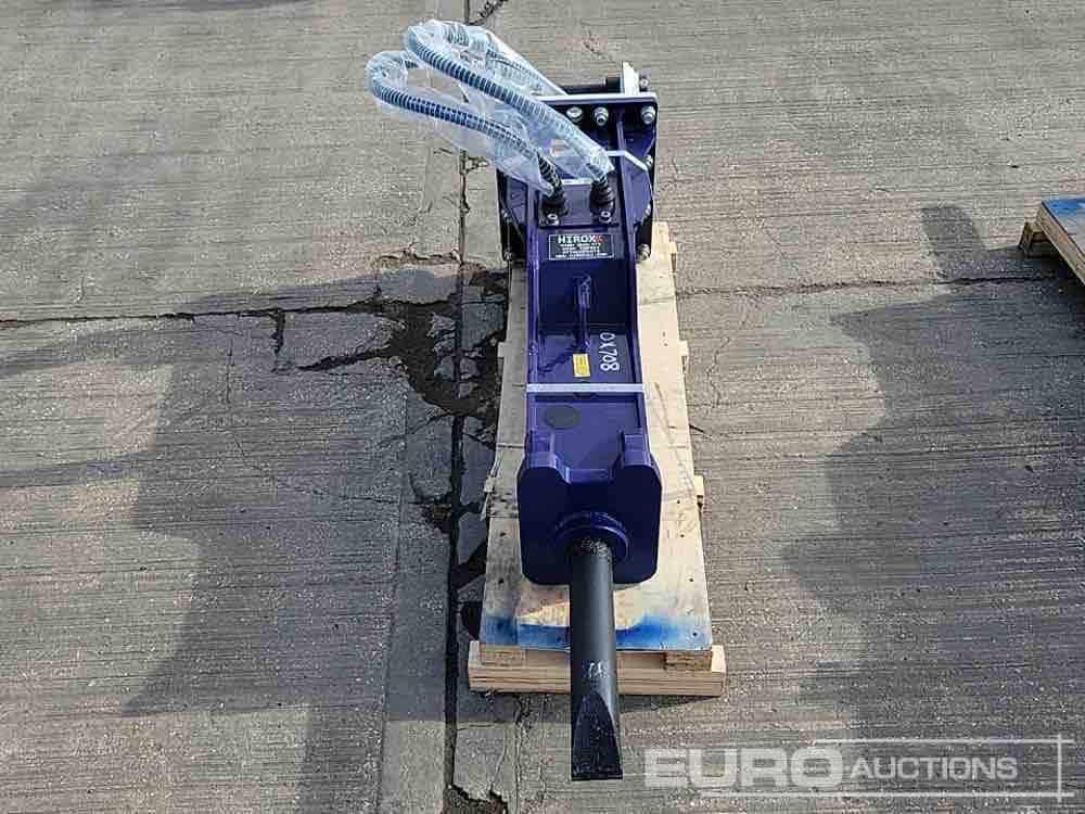 Hydraulic hammer Unused 2025 Hirox HRX4-8 Hydraulic Breaker 45mm Pin to suit 4-6 Ton Excavator: picture 6
