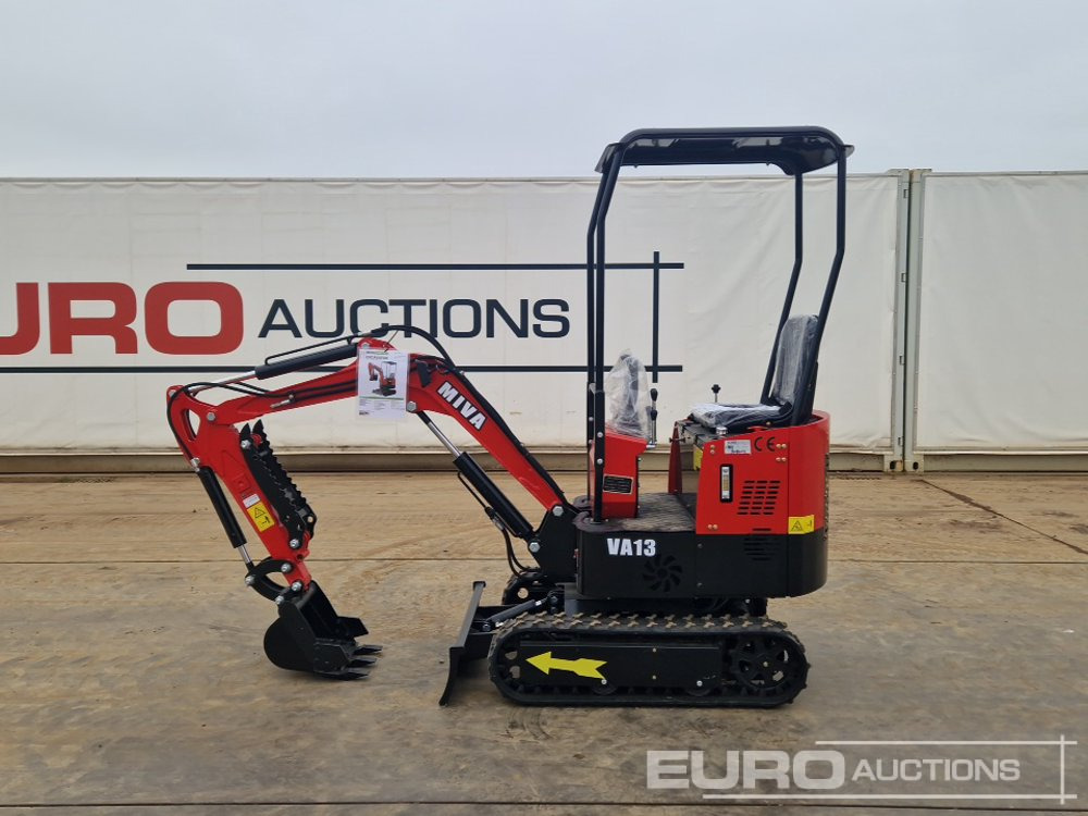 Unused 2025 Miva VA13 - Mini excavator: picture 2 Unused 2025 Miva VA13 - Mini excavator: picture 2