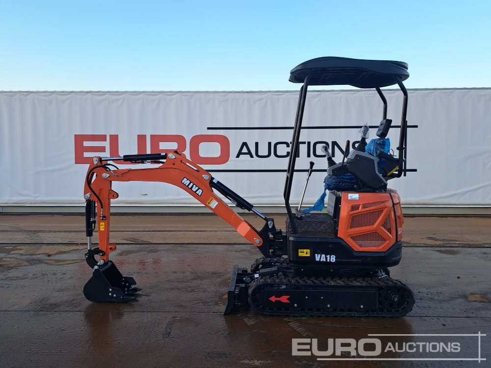 Unused 2025 Miva VA18FL - Mini excavator: picture 2 Unused 2025 Miva VA18FL - Mini excavator: picture 2