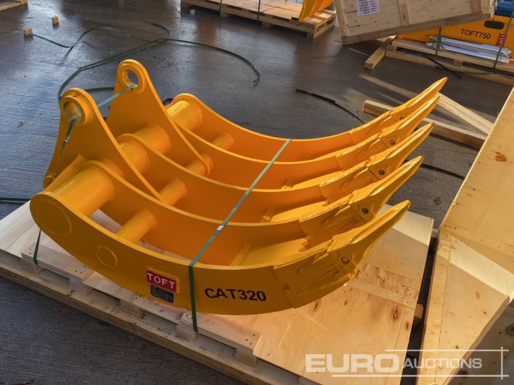 Unused 2025 Toft 40" Rake 80mm Pin to suit 20 Ton Excavator - Bucket: picture 4 Unused 2025 Toft 40" Rake 80mm Pin to suit 20 Ton Excavator - Bucket: picture 4