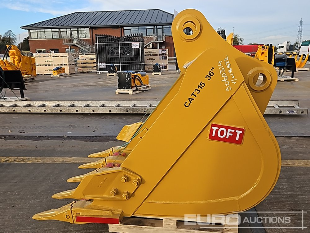 Unused 2025 Toft CAT314Q - Bucket: picture 2 Unused 2025 Toft CAT314Q - Bucket: picture 2