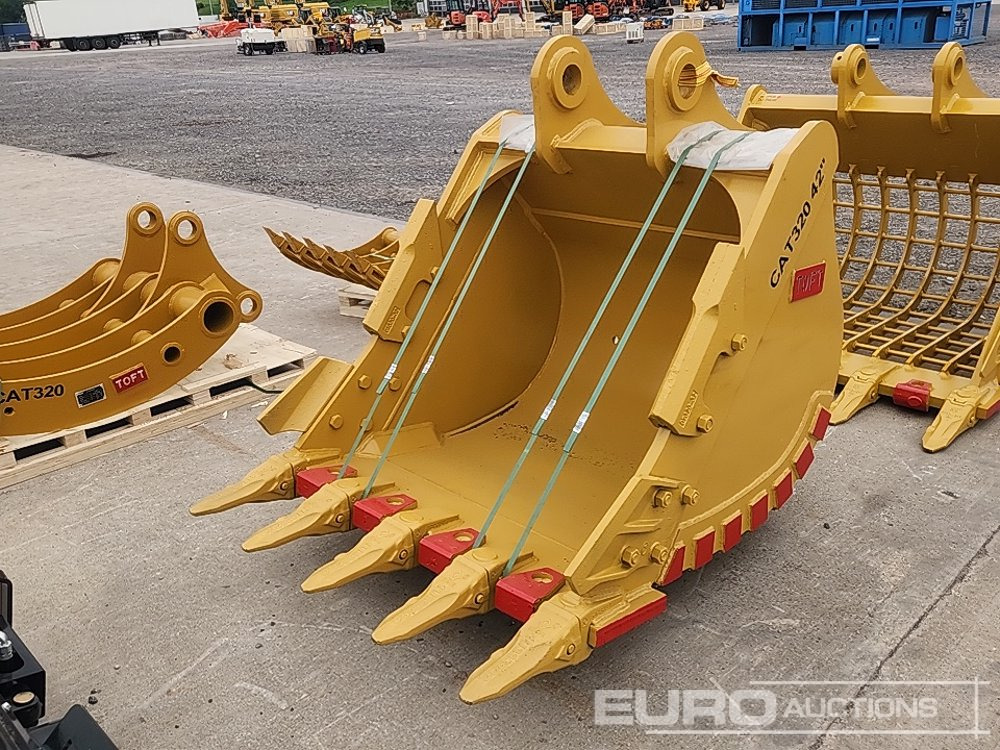 Unused 2025 Toft CAT320Q - Bucket: picture 1 Unused 2025 Toft CAT320Q - Bucket: picture 1
