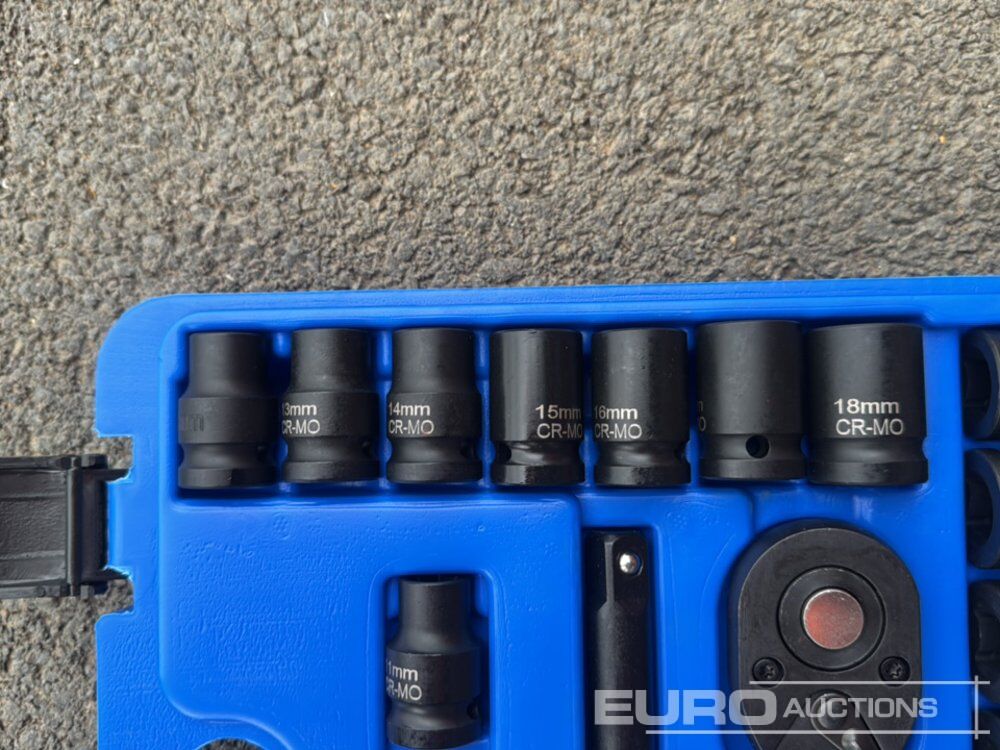 Unused 2026 Boss 1/2" 22pc Pneumatic Socket Set, 3" Connecting Rod, 10" Connecting Rod, 1/2" Universal Joint, 1/2" Sliding Head, 1/2" Ratchet Wrench - Workshop equipment: picture 5 Unused 2026 Boss 1/2" 22pc Pneumatic Socket Set, 3" Connecting Rod, 10" Connecting Rod, 1/2" Universal Joint, 1/2" Sliding Head, 1/2" Ratchet Wrench - Workshop equipment: picture 5