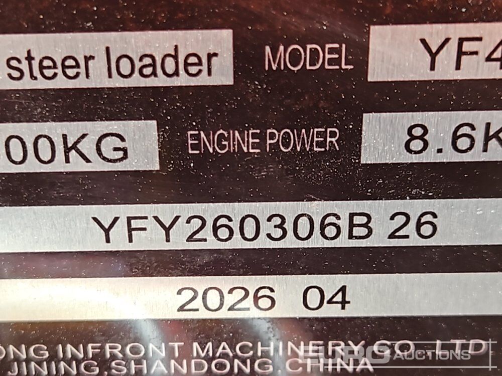 Unused 2026 Infront YF480 - Skid steer loader: picture 5 Unused 2026 Infront YF480 - Skid steer loader: picture 5