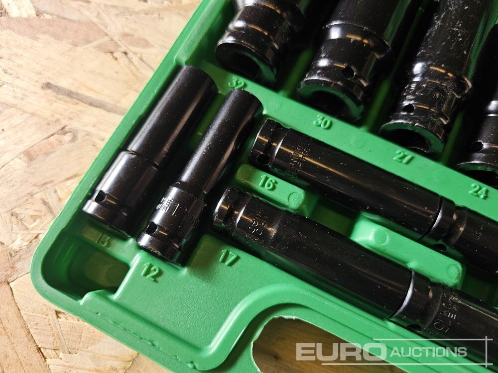 Unused 20Pcs 1/2" Deep Impact Socket Set (8mm-32mm) - Workshop equipment: picture 3 Unused 20Pcs 1/2" Deep Impact Socket Set (8mm-32mm) - Workshop equipment: picture 3