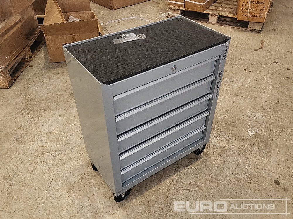 Unused 5 Drawer Tool Box & Tools - Workshop equipment: picture 1 Unused 5 Drawer Tool Box & Tools - Workshop equipment: picture 1