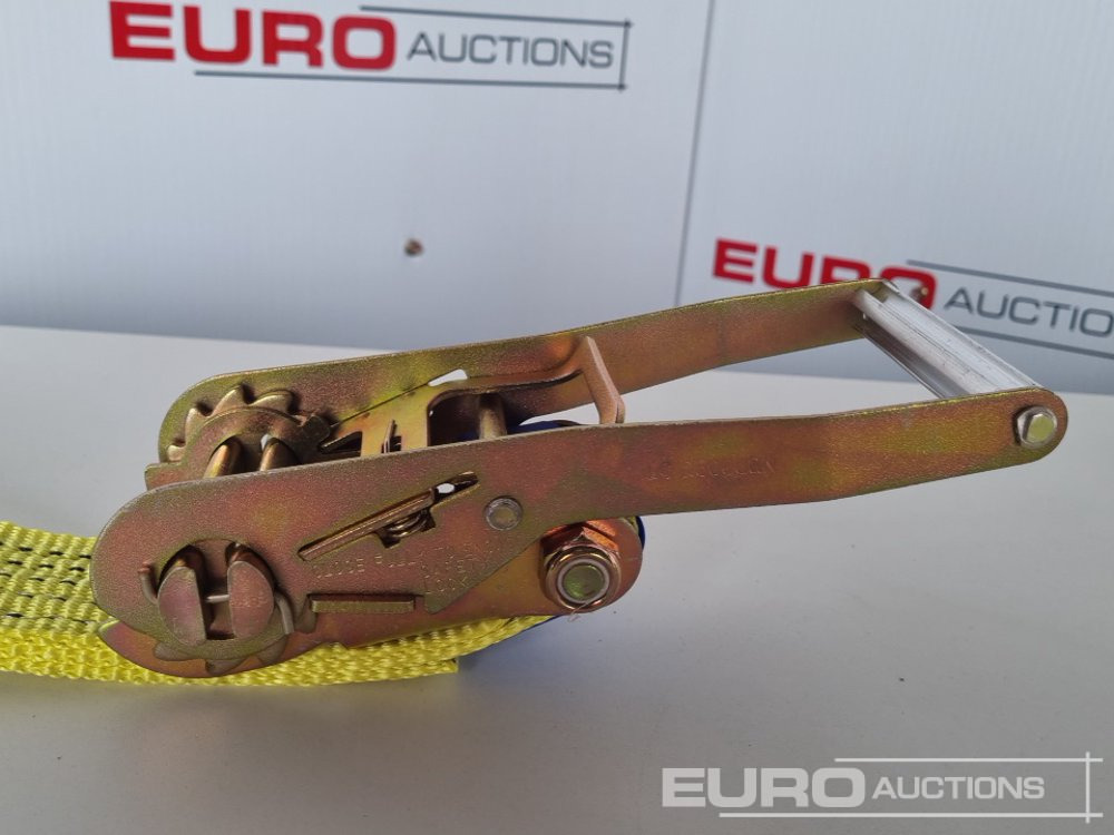 Construction equipment Unused Boss 4M x 50mm 5 Ton Ratchet Straps with Sling (4 of): picture 9