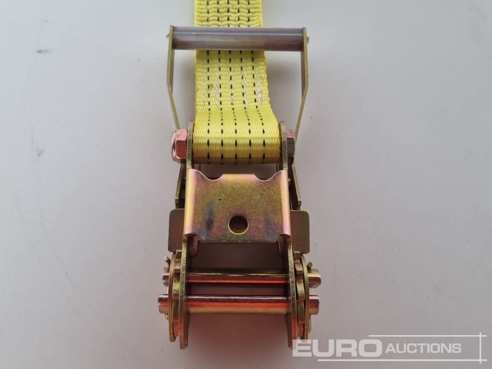 Construction equipment Unused Boss 4M x 50mm 5 Ton Ratchet Straps with Sling (4 of): picture 13
