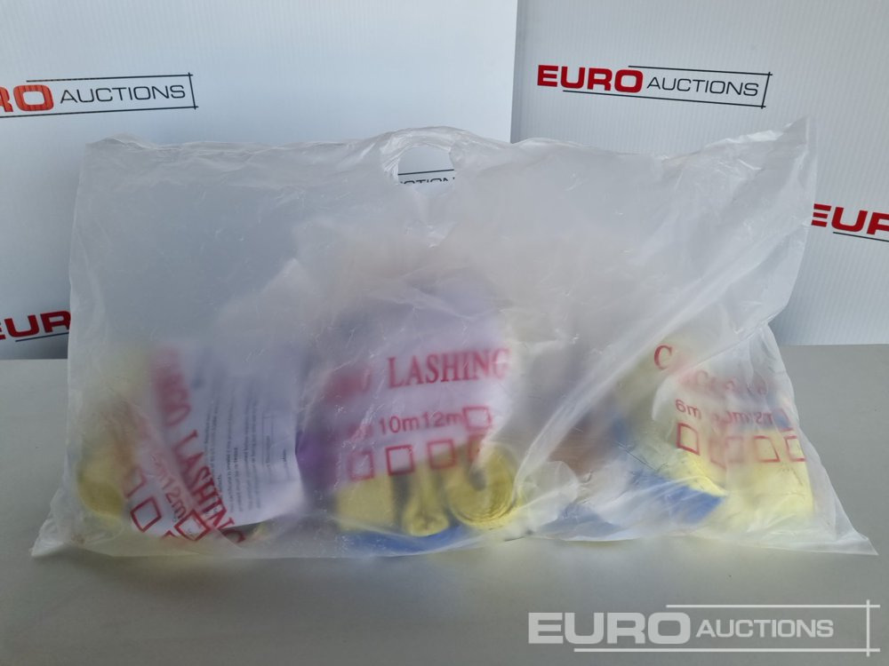 Construction equipment Unused Boss 4M x 50mm 5 Ton Ratchet Straps with Sling (4 of): picture 27
