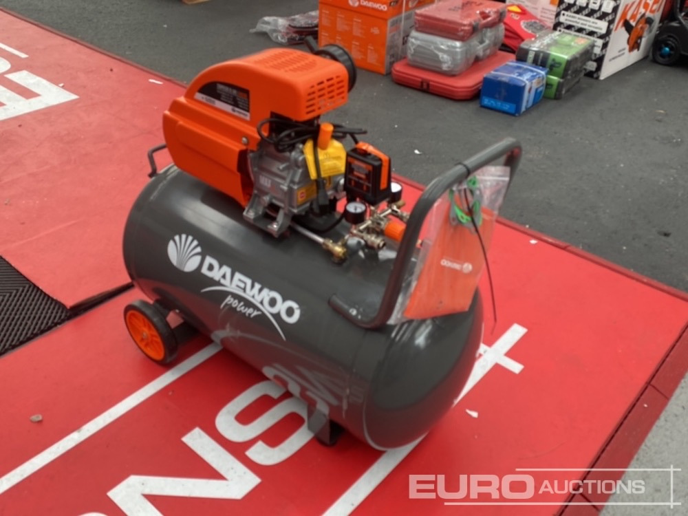 Unused Daewoo DAAC100CV 100 Litre 230 Volt Compressor - Air compressor: picture 4 Unused Daewoo DAAC100CV 100 Litre 230 Volt Compressor - Air compressor: picture 4
