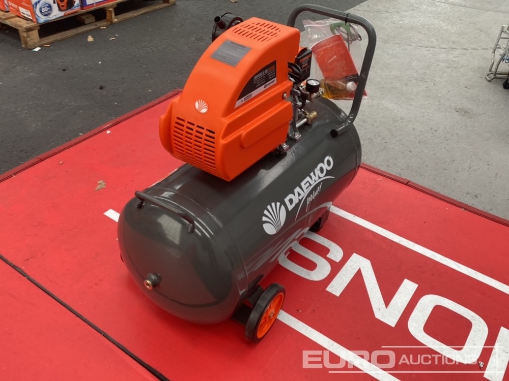 Unused Daewoo DAAC100CV 100 Litre 230 Volt Compressor - Air compressor: picture 5 Unused Daewoo DAAC100CV 100 Litre 230 Volt Compressor - Air compressor: picture 5