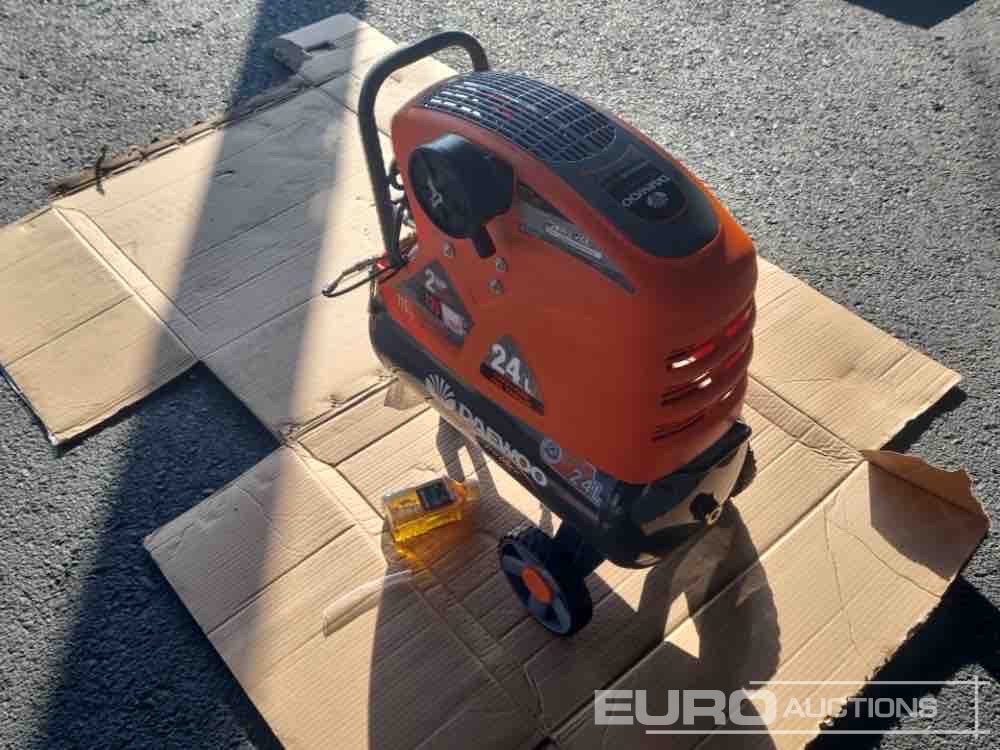 Unused Daewoo DAAC24DN 24 Litre 230 Volt Compressor - Air compressor: picture 2 Unused Daewoo DAAC24DN 24 Litre 230 Volt Compressor - Air compressor: picture 2