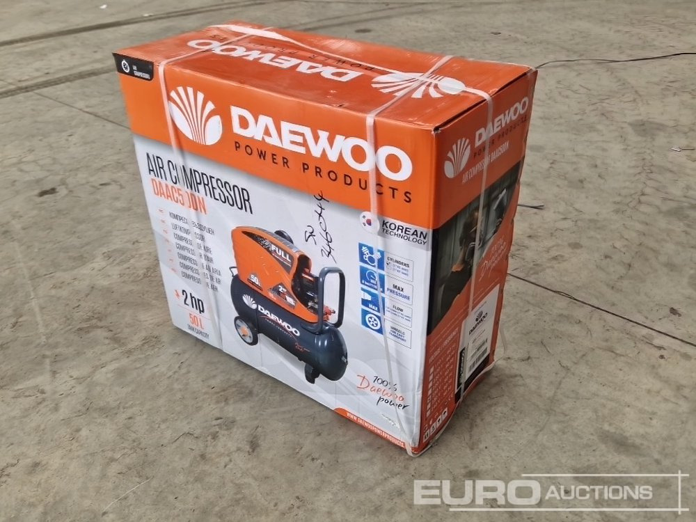 Unused Daewoo DAAC50DN - Air compressor: picture 1 Unused Daewoo DAAC50DN - Air compressor: picture 1