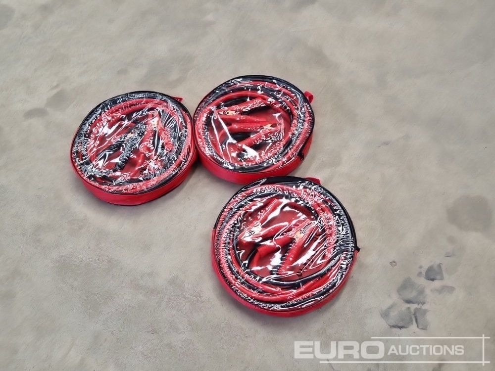 Unused Heavy Duty 3000Amp 6 Metre Jump Leads (3 of) - Workshop equipment: picture 3 Unused Heavy Duty 3000Amp 6 Metre Jump Leads (3 of) - Workshop equipment: picture 3