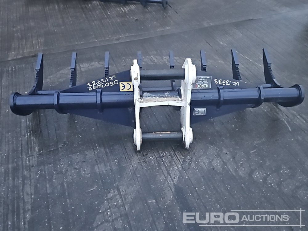 Unused Hirox 72" Rake 65mm Pin to suit 13 Ton Excavator - Bucket: picture 2 Unused Hirox 72" Rake 65mm Pin to suit 13 Ton Excavator - Bucket: picture 2