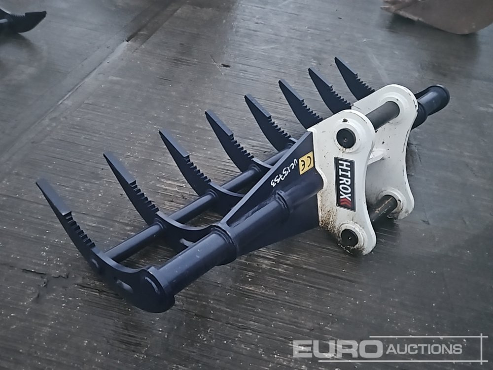 Unused Hirox 72" Rake 65mm Pin to suit 13 Ton Excavator - Bucket: picture 5 Unused Hirox 72" Rake 65mm Pin to suit 13 Ton Excavator - Bucket: picture 5