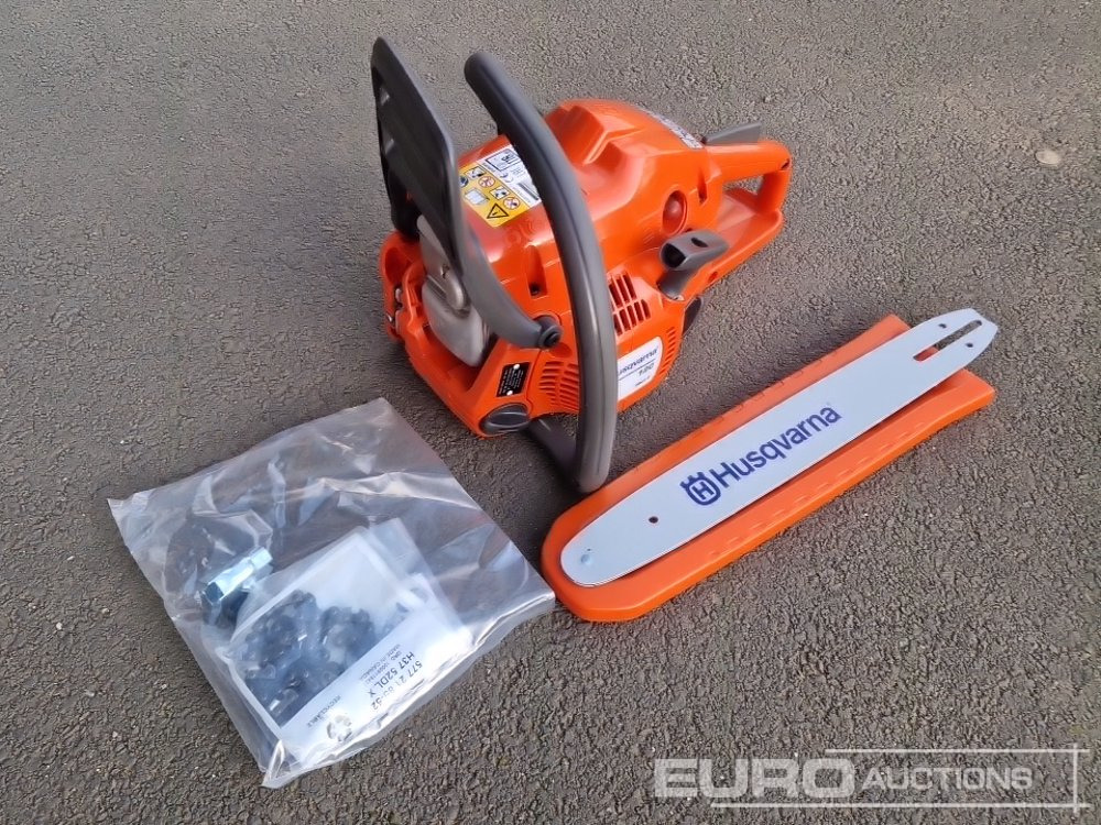Unused Husqvarna 120 Mark II 14" Petrol Chain Saw - Workshop equipment: picture 1 Unused Husqvarna 120 Mark II 14" Petrol Chain Saw - Workshop equipment: picture 1