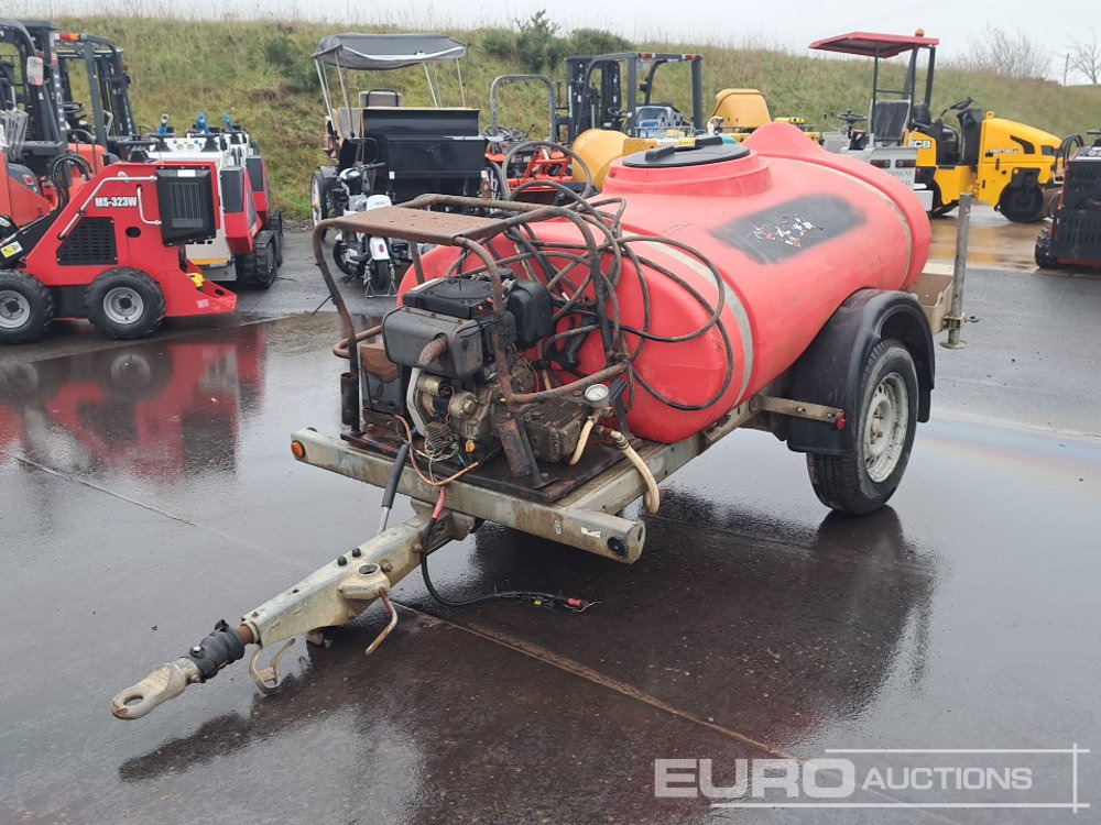Western Single Axle Diesel Water Bowser, Diesel Pressure Washer, Yanmar Engine, Hose & Lance - Pressure washer: picture 1 Western Single Axle Diesel Water Bowser, Diesel Pressure Washer, Yanmar Engine, Hose & Lance - Pressure washer: picture 1