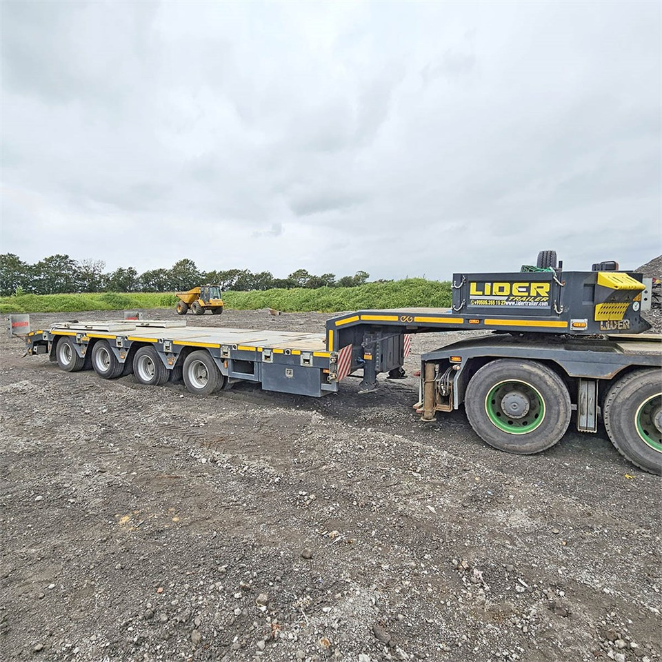 ABC Lider Lowbed LDR4A - model B - Low loader semi-trailer: picture 4 ABC Lider Lowbed LDR4A - model B - Low loader semi-trailer: picture 4