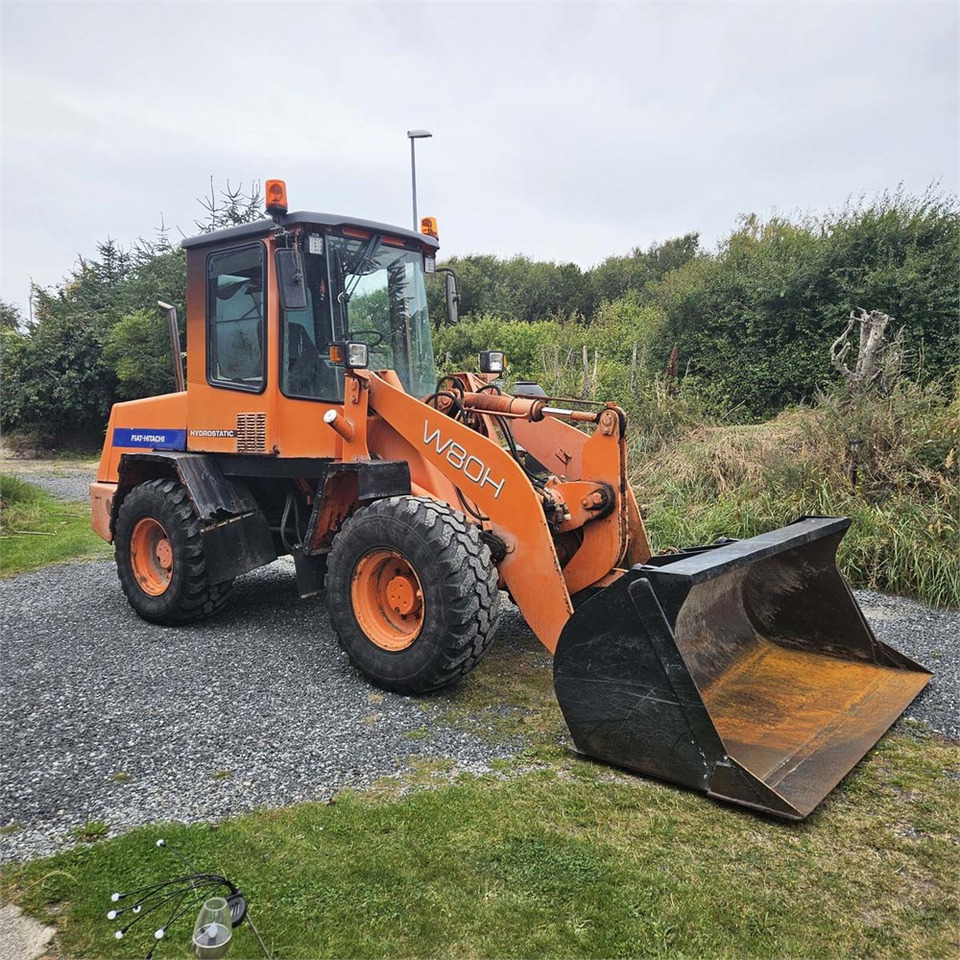 Fiat-Hitachi W80 H - Wheel loader: picture 1 Fiat-Hitachi W80 H - Wheel loader: picture 1