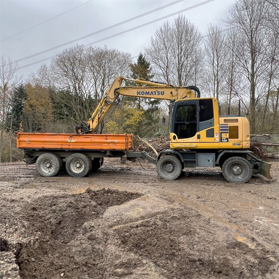 Komatsu PW148-10 - Wheel excavator: picture 5 Komatsu PW148-10 - Wheel excavator: picture 5