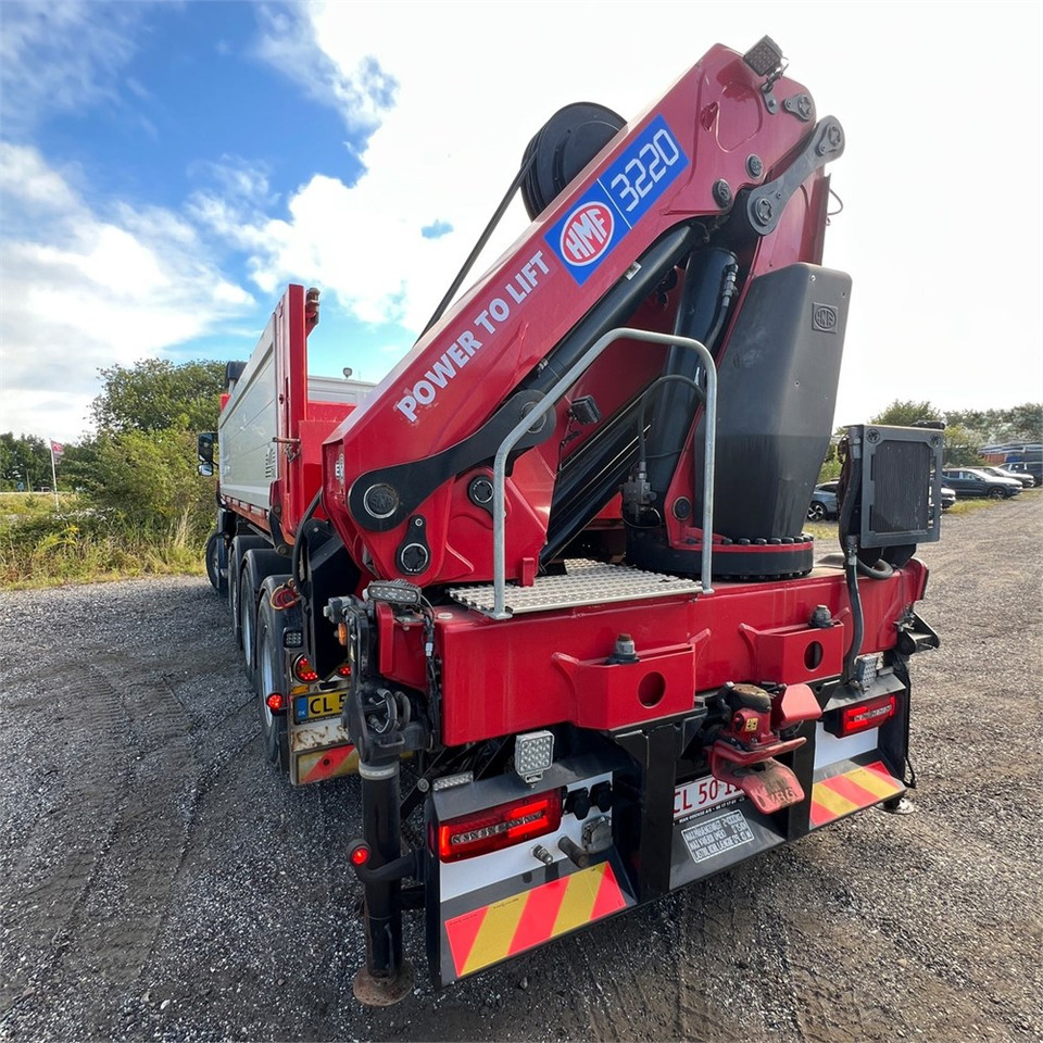 Dropside/ Flatbed truck, Crane truck Volvo FM 8x4 500: picture 6
