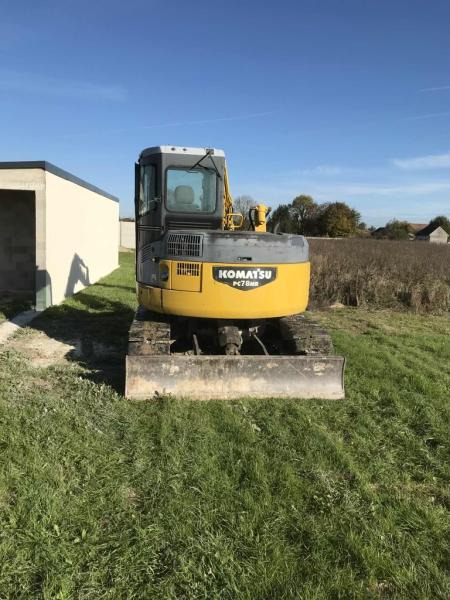 Komatsu PC 78MR-6 - Mini excavator: picture 3 Komatsu PC 78MR-6 - Mini excavator: picture 3