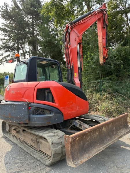 Kubota KX080-4 - Mini excavator: picture 4 Kubota KX080-4 - Mini excavator: picture 4