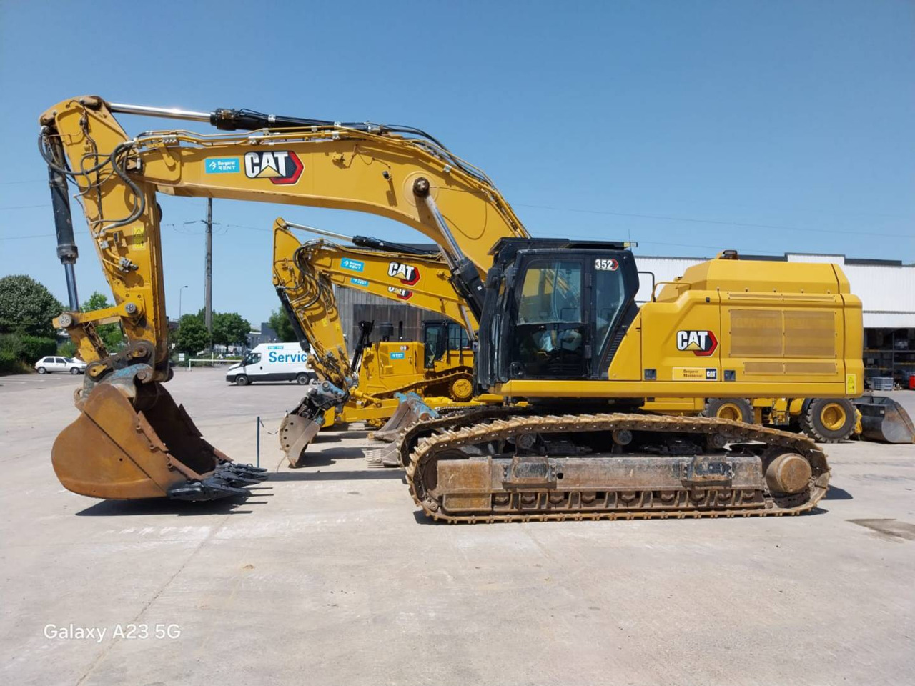 Crawler excavator CAT 352-08: picture 10