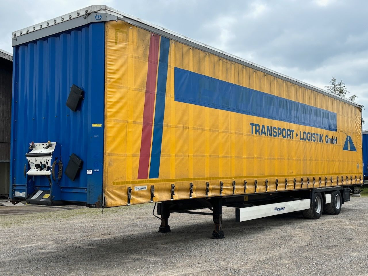 Krone Mega, Hubdach, verbreiterterbar - Curtainsider semi-trailer: picture 1 Krone Mega, Hubdach, verbreiterterbar - Curtainsider semi-trailer: picture 1