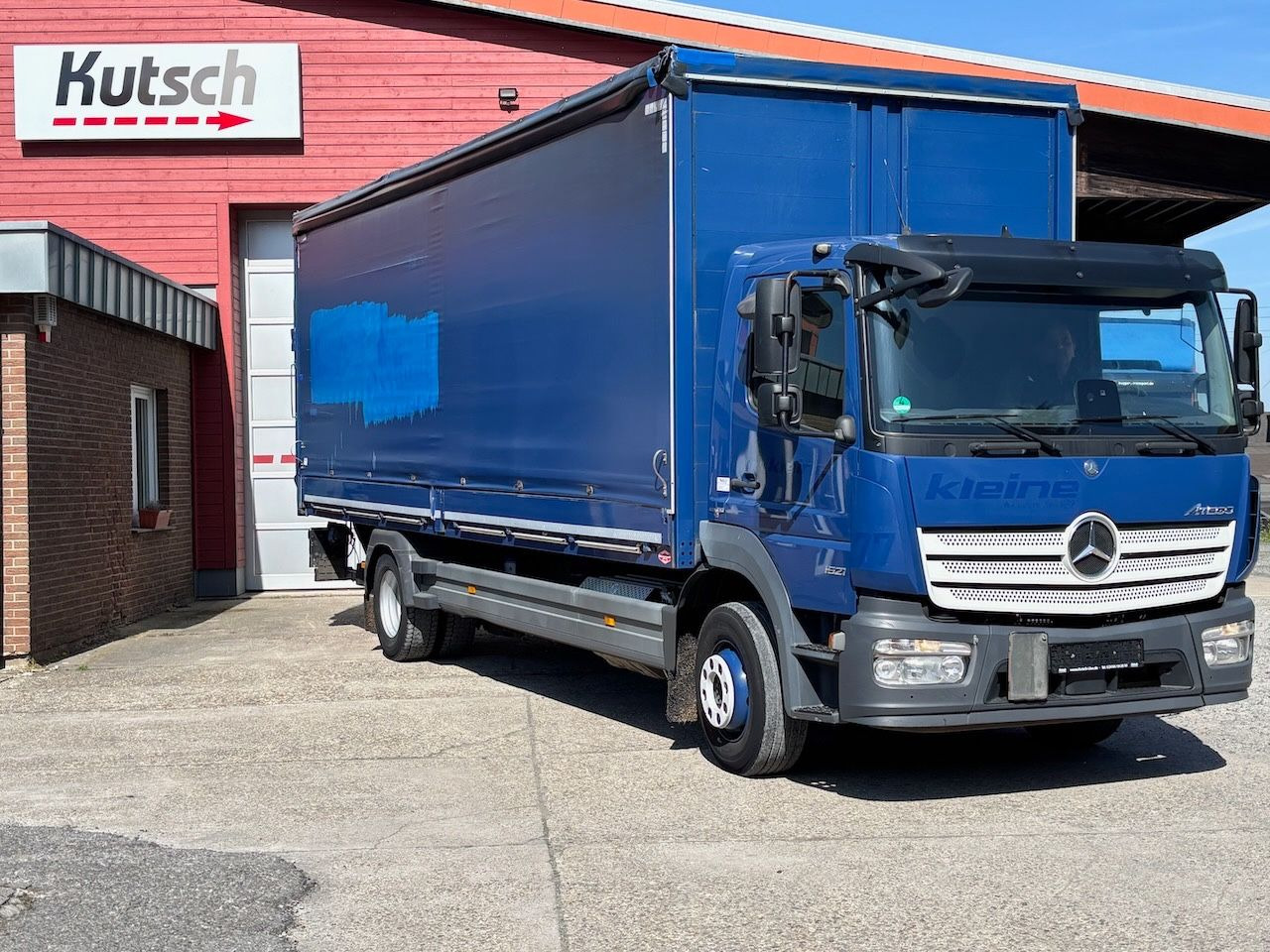 Mercedes-Benz Atego 1521L Pritschenwagen/Lbw. - Curtainsider truck: picture 4 Mercedes-Benz Atego 1521L Pritschenwagen/Lbw. - Curtainsider truck: picture 4