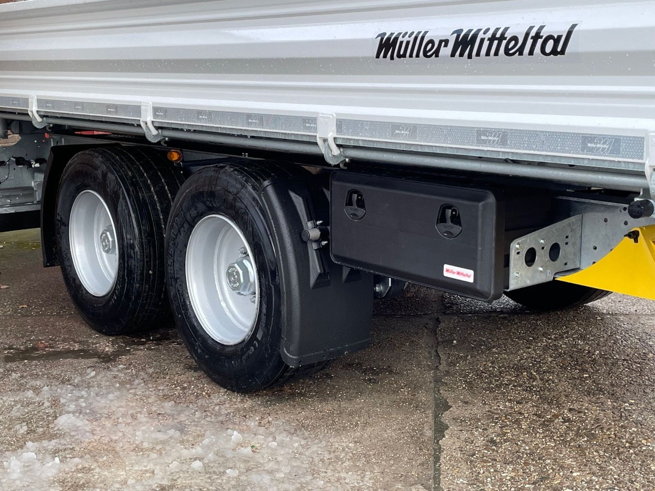 Tipper trailer Müller-Mitteltal KA-TA-R 14,4 Beitreifen, EBS,: picture 8