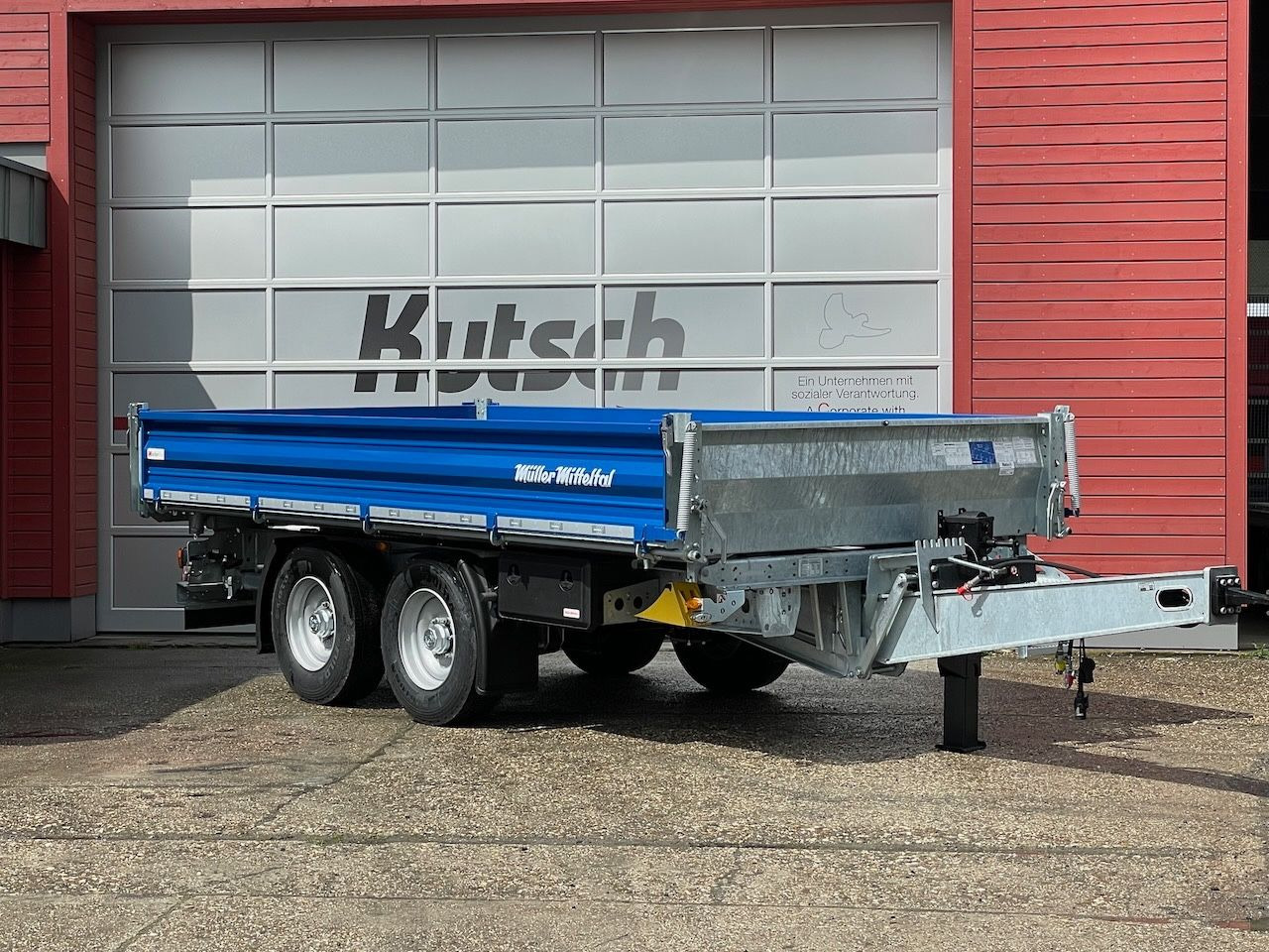 Tipper trailer Müller-Mitteltal KA-TA-R 14,4 Beitreifen, EBS,: picture 16