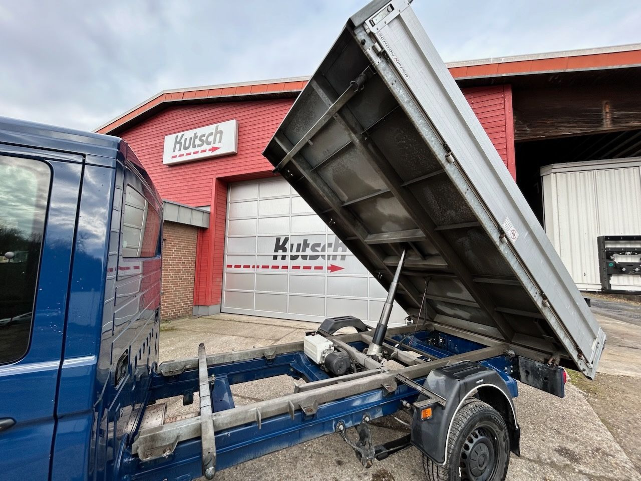 Tipper van, Combi van Volkswagen Crafter 3 Seiten Kipper  35 DOKA Allrad: picture 10