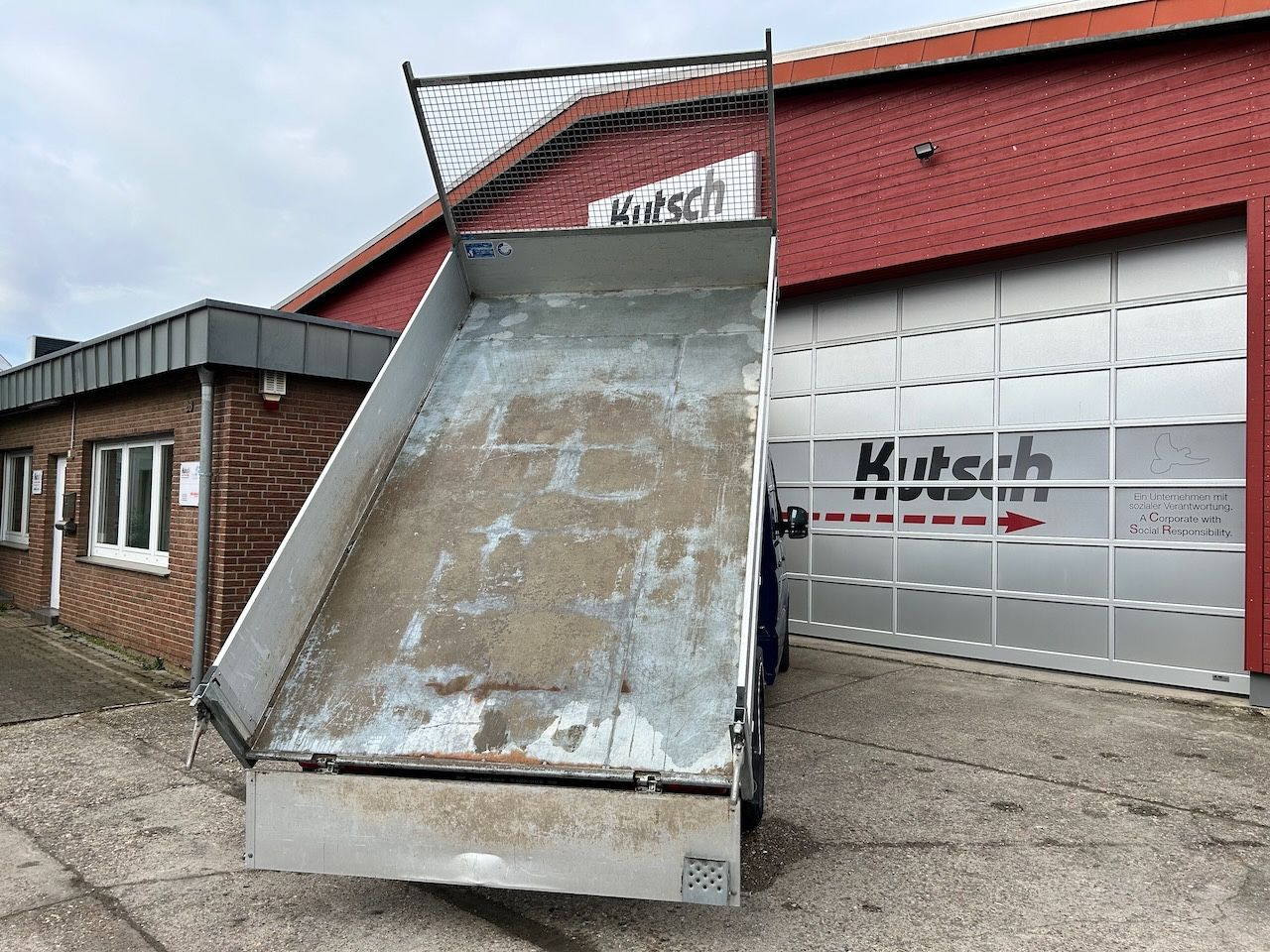 Tipper van, Combi van Volkswagen Crafter 3 Seiten Kipper  35 DOKA Allrad: picture 12