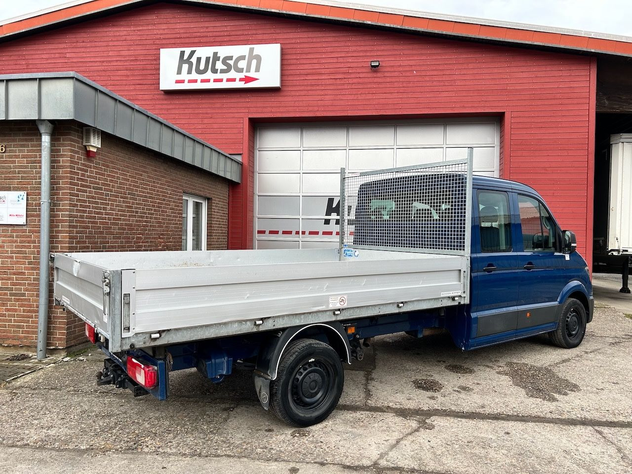 Tipper van, Combi van Volkswagen Crafter 3 Seiten Kipper  35 DOKA Allrad: picture 14