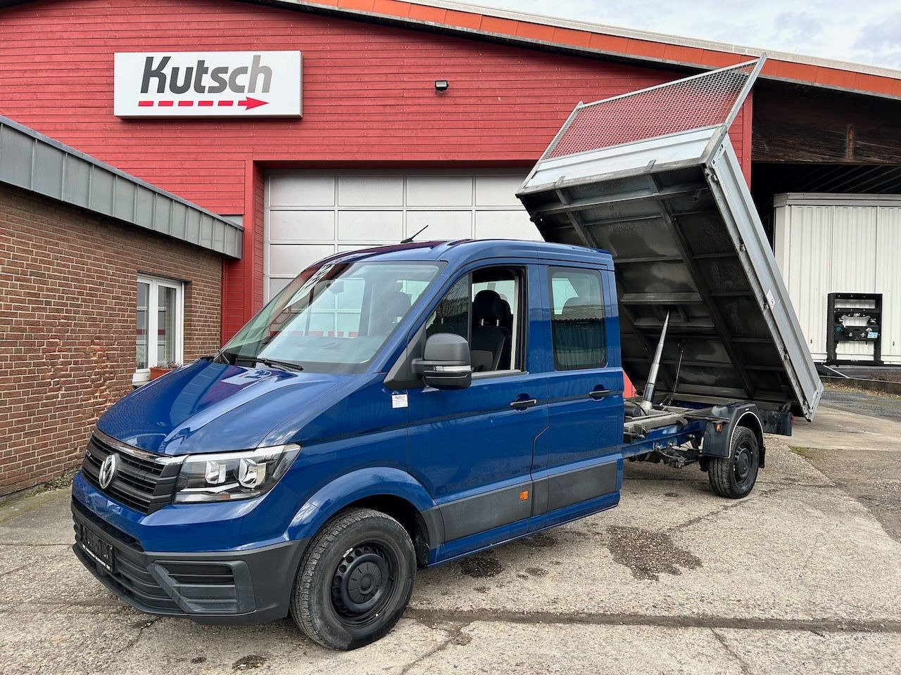 Tipper van, Combi van Volkswagen Crafter 3 Seiten Kipper  35 DOKA Allrad: picture 13