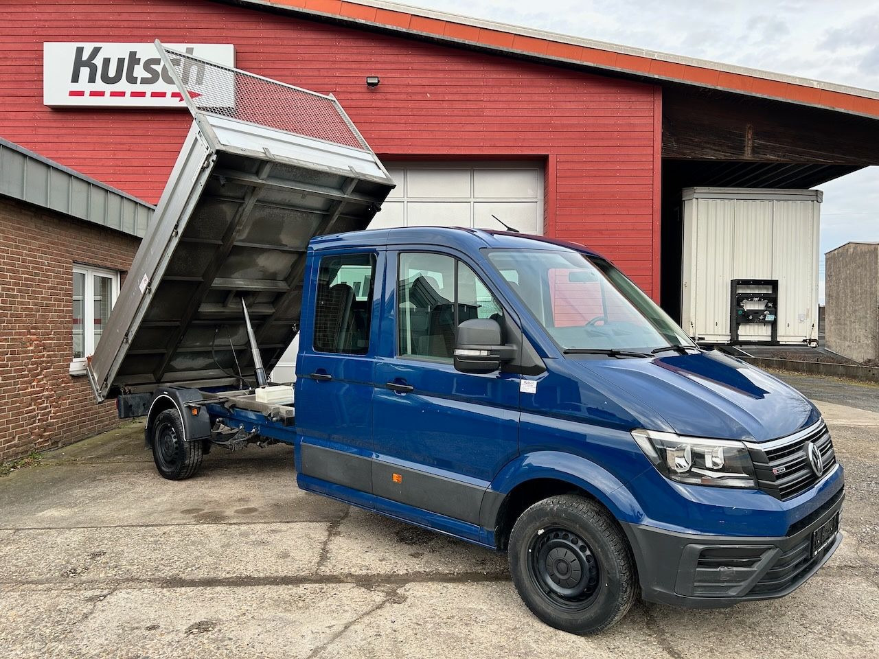 Tipper van, Combi van Volkswagen Crafter 3 Seiten Kipper  35 DOKA Allrad: picture 16