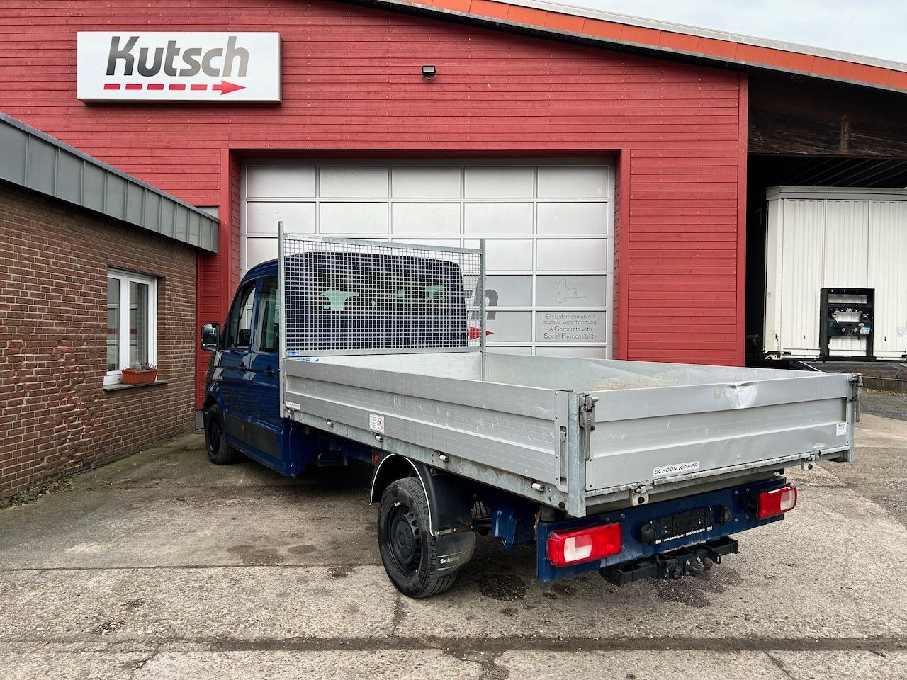 Tipper van, Combi van Volkswagen Crafter 3 Seiten Kipper  35 DOKA Allrad: picture 15