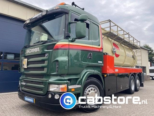 Scania R 420 LB 6X2*4 HNA - Tankwagen - ADR - Bouwjaar 2006 - 16.200 Liter - Weegsysteem - km 832.400 - Olietanks - Tank truck: picture 2 Scania R 420 LB 6X2*4 HNA - Tankwagen - ADR - Bouwjaar 2006 - 16.200 Liter - Weegsysteem - km 832.400 - Olietanks - Tank truck: picture 2