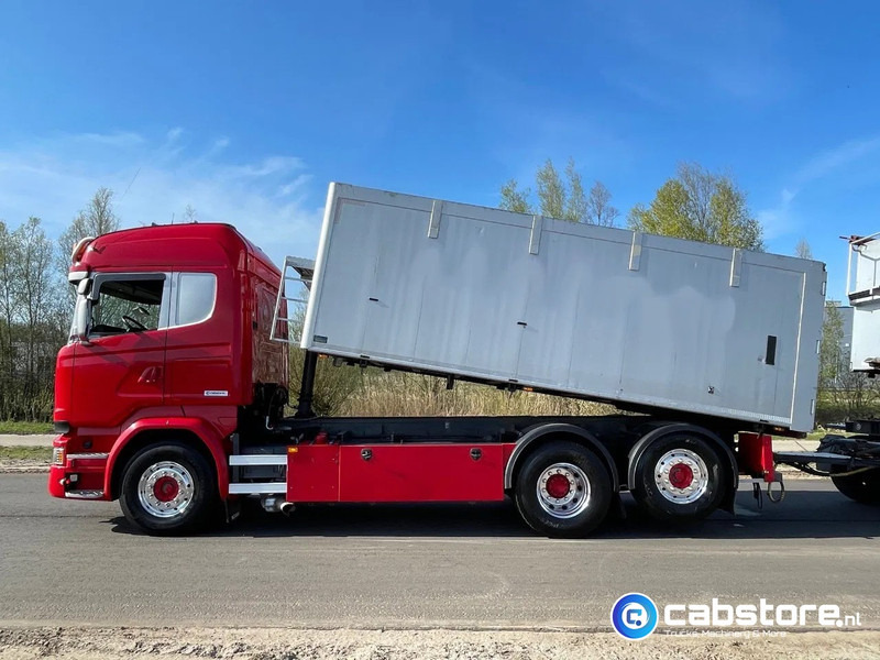 Scania R450 LB6X2*4HNB Euro 6 - Year 2016 - RETARDER - ALUMINIUM kipper + FLOOR kipper aanhangwagen - Good Condition !! - Tipper: picture 5 Scania R450 LB6X2*4HNB Euro 6 - Year 2016 - RETARDER - ALUMINIUM kipper + FLOOR kipper aanhangwagen - Good Condition !! - Tipper: picture 5