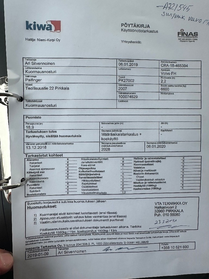 Volvo FH 13 500hv 8x4*4 - Crane truck: picture 2 Volvo FH 13 500hv 8x4*4 - Crane truck: picture 2