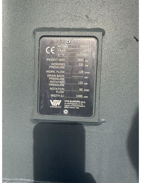 VTN MD410 S - Grapple: picture 5 VTN MD410 S - Grapple: picture 5