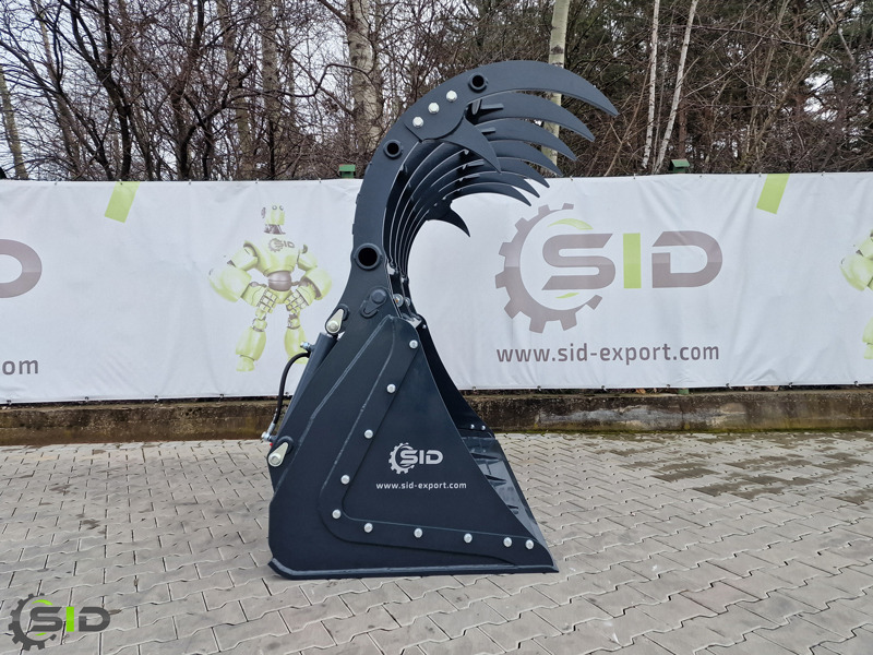 New Clamshell bucket for Loader bucket SID GREIFSCHAUFEL XXL GEBRANNTE ZINKEN / BMS Godet Crocodile / Grab bucket crocodile 2,2: picture 10