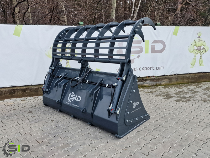 New Clamshell bucket for Loader bucket SID GREIFSCHAUFEL XXL GEBRANNTE ZINKEN / BMS Godet Crocodile / Grab bucket crocodile 2,2: picture 12