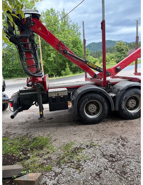 Scania R580 - Timber truck, Crane truck: picture 2 Scania R580 - Timber truck, Crane truck: picture 2