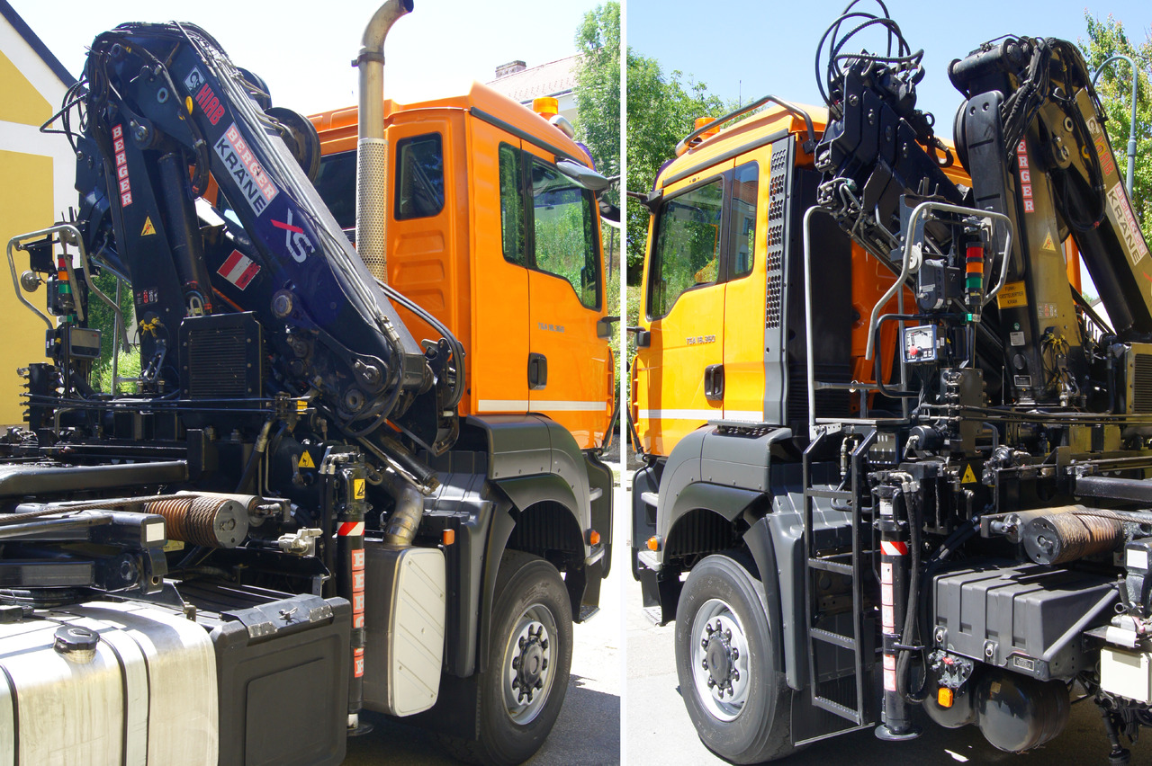 Tipper, Crane truck MAN TGA 18.360 BL 4x4/Euro4/TÜV/HIAB 111 korbfähig/MULTILIFT/Winterdienst: picture 6 Tipper, Crane truck MAN TGA 18.360 BL 4x4/Euro4/TÜV/HIAB 111 korbfähig/MULTILIFT/Winterdienst: picture 6